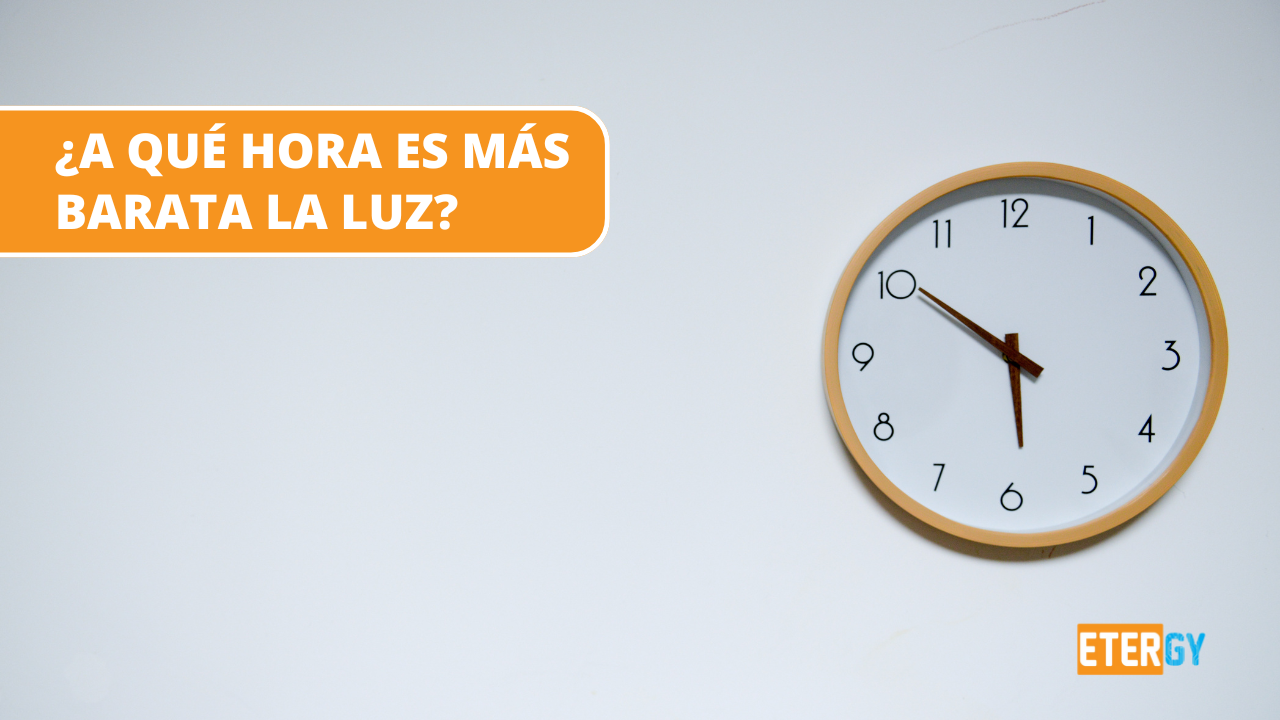 Hora más barata luz