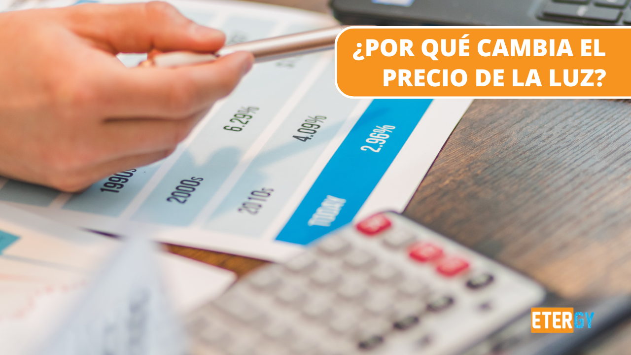 Cambio precio luz